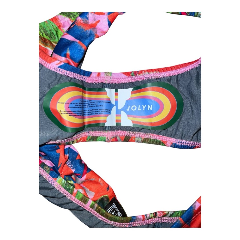 Jolyn Andy Bikini Bottom in Retreat Print Size M - Picture 4 of 5